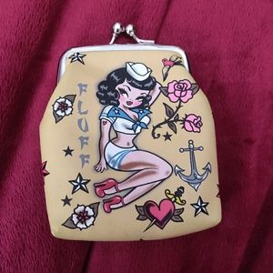 Fluff small sailor coin purse